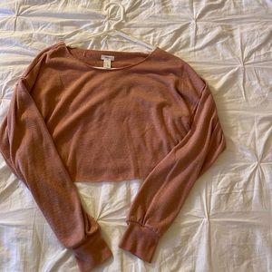 Cropped sweater